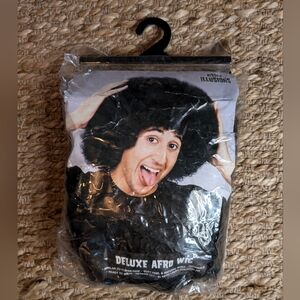 Deluxe Afro Wig In Black By Hidden Illusions Disco, 70s, Halloween Costume Wig